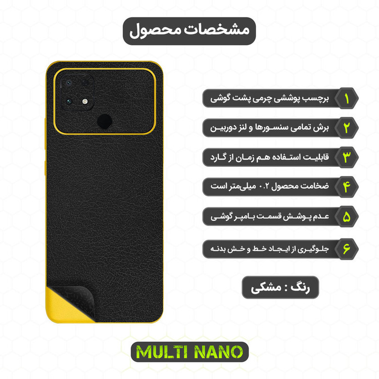 برچسب پوششی مولتی نانو مدل X-F1L مناسب برای گوشی موبایل شیائومی Poco C40