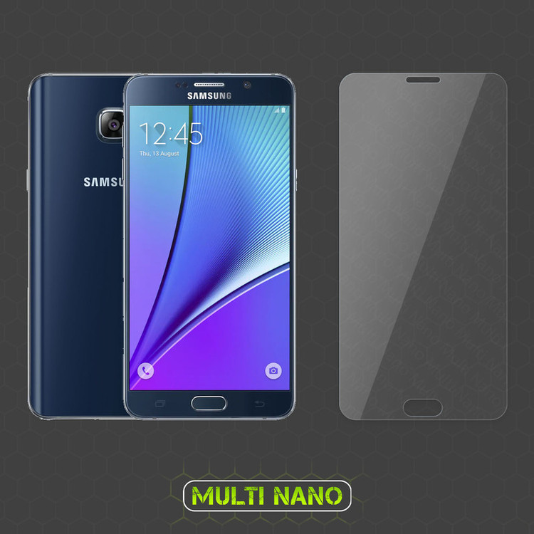 محافظ صفحه نمایش مولتی نانو مدل X-SFL مناسب برای گوشی موبایل سامسونگ Galaxy Note 5 به همراه برچسب پوششی