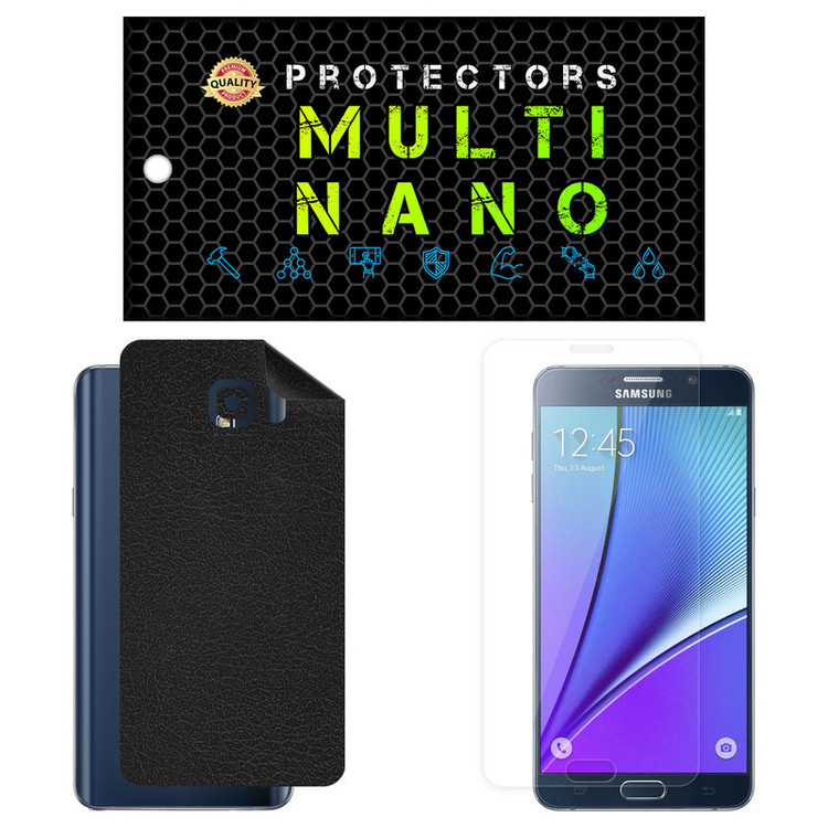 محافظ صفحه نمایش مولتی نانو مدل X-SFL مناسب برای گوشی موبایل سامسونگ Galaxy Note 5 به همراه برچسب پوششی