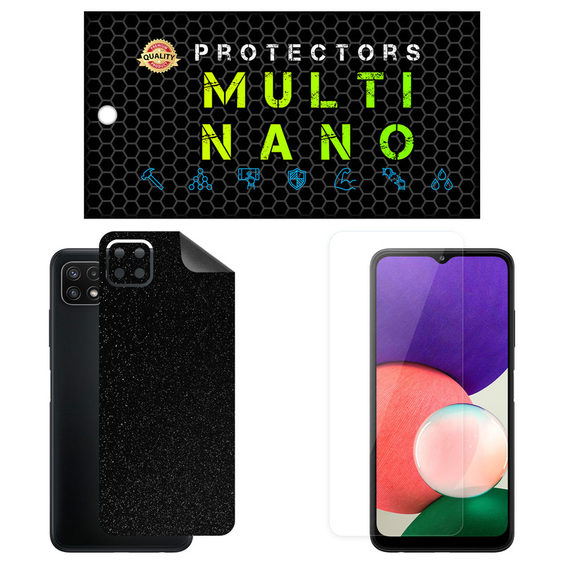 محافظ صفحه نمایش مولتی نانو مدل X-SFG مناسب برای گوشی موبایل سامسونگ Galaxy A22 5G به همراه برچسب پوششی