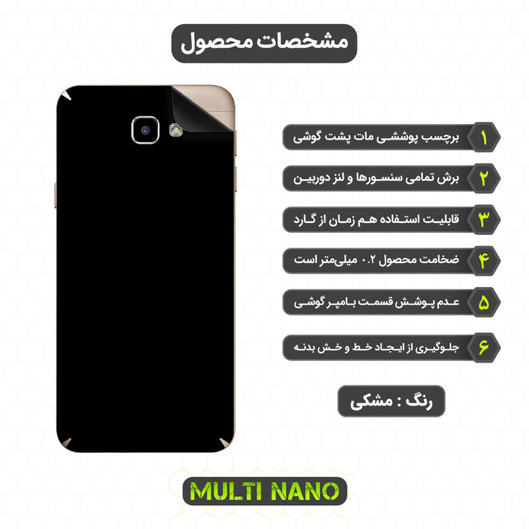 محافظ صفحه نمایش مولتی نانو مدل X-SFM مناسب برای گوشی موبایل سامسونگ Galaxy J5 Prime به همراه برچسب پوششی