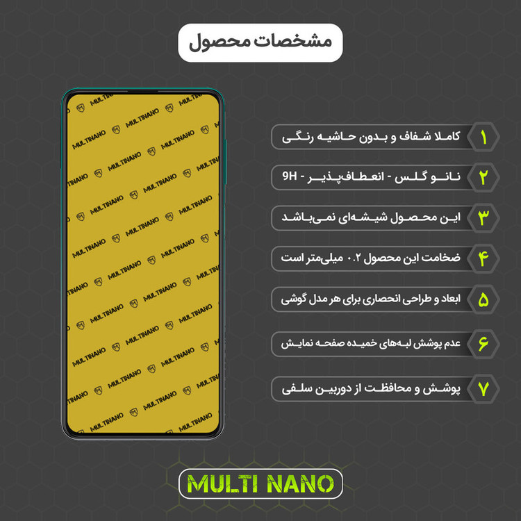 محافظ صفحه نمایش مولتی نانو مدل X-S2N مناسب برای گوشی موبایل سامسونگ Galaxy M62 بسته دو عددی