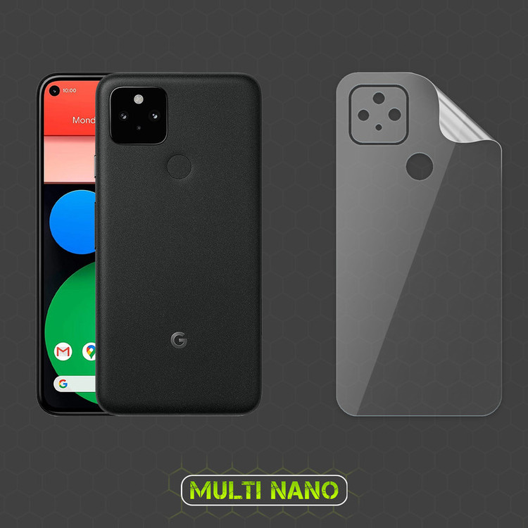 محافظ صفحه نمایش مولتی نانو مدل X-SFT مناسب برای گوشی موبایل گوگل Pixel 5 به همراه محافظ پشت