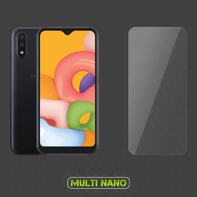 محافظ صفحه نمایش مولتی نانو مدل X-SFT مناسب برای گوشی موبایل سامسونگ Galaxy A01 به همراه محافظ پشت