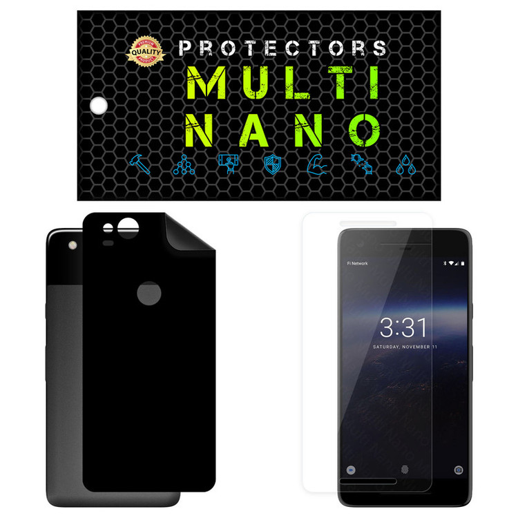 محافظ صفحه نمایش مولتی نانو مدل X-SFM مناسب برای گوشی موبایل گوگل Pixel 2 به همراه برچسب پوششی