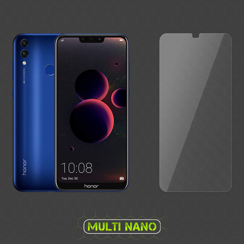 محافظ صفحه نمایش مولتی نانو مدل X-SFL مناسب برای گوشی موبایل آنر 8C به همراه برچسب پوششی
