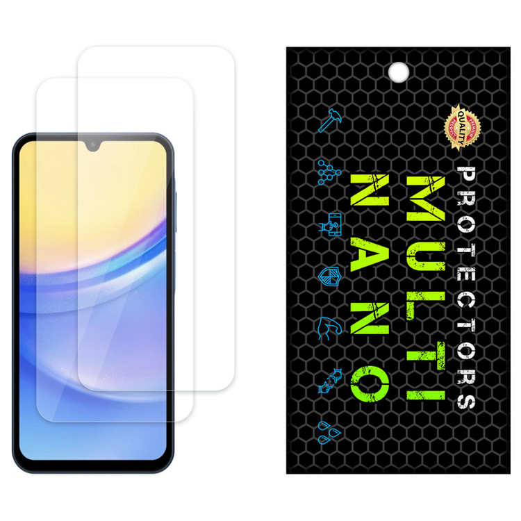 محافظ صفحه نمایش مولتی نانو مدل X-S2N مناسب برای گوشی موبایل سامسونگ Galaxy A15 5G بسته دو عددی