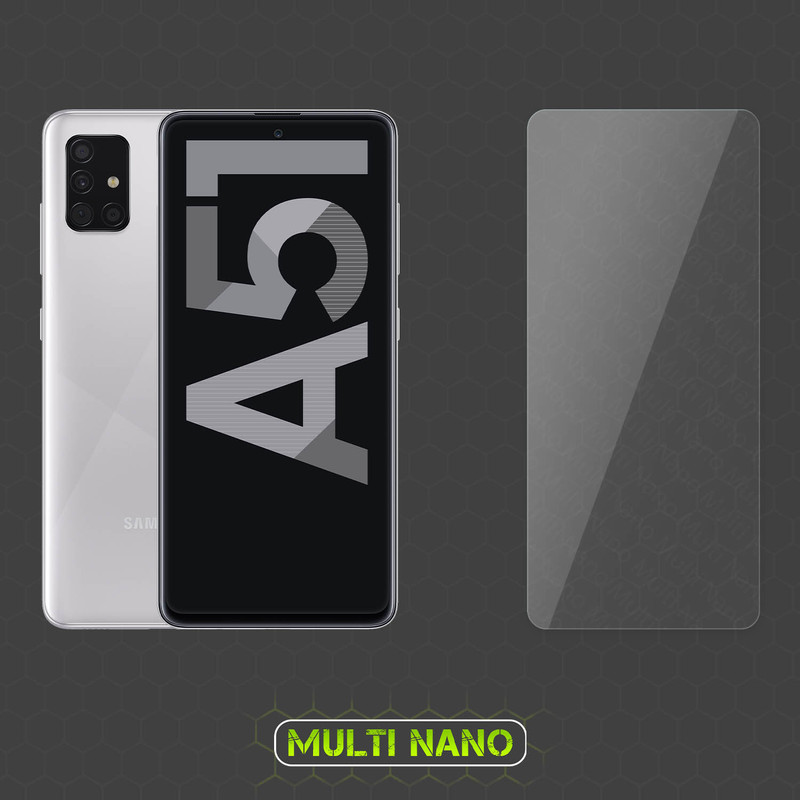 محافظ صفحه نمایش مولتی نانو مدل X-SFM مناسب برای گوشی موبایل سامسونگ Galaxy A51 به همراه برچسب پوششی