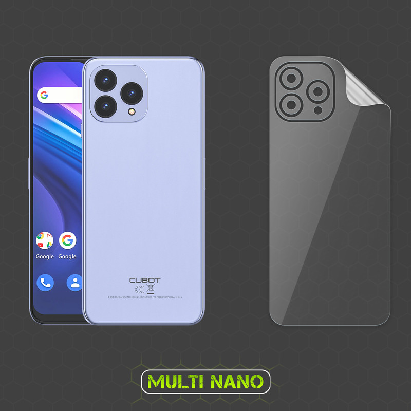 محافظ صفحه نمایش مولتی نانو مدل X-SFT مناسب برای گوشی موبایل کوبوت P80 به همراه محافظ پشت