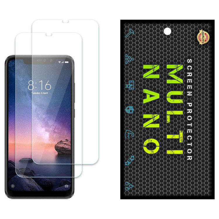 محافظ صفحه نمایش مولتی نانو مدل X-S2N مناسب برای گوشی موبایل شیائومی Redmi 6 Pro بسته دو عددی