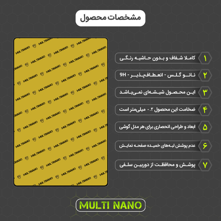 محافظ صفحه نمایش مولتی نانو مدل X-S2N مناسب برای تبلت سامسونگ Galaxy Tab S8 Ultra / X900 / X906 بسته دو عددی