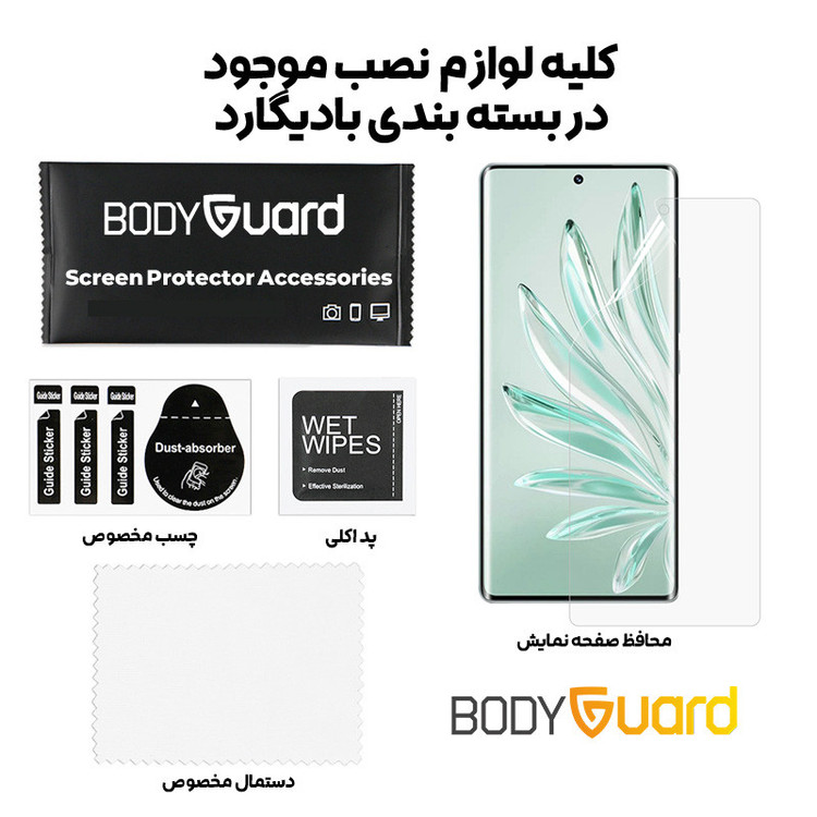 محافظ صفحه نمایش بادیگارد مدل Hydrogel مناسب برای گوشی موبایل آنر X9a