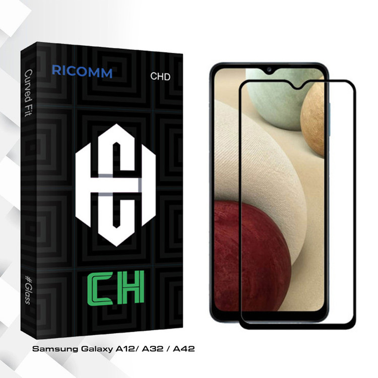 محافظ صفحه نمایش ریکام مدل CH glass مناسب برای گوشی موبایل سامسونگ Galaxy A12/ A32 / A42