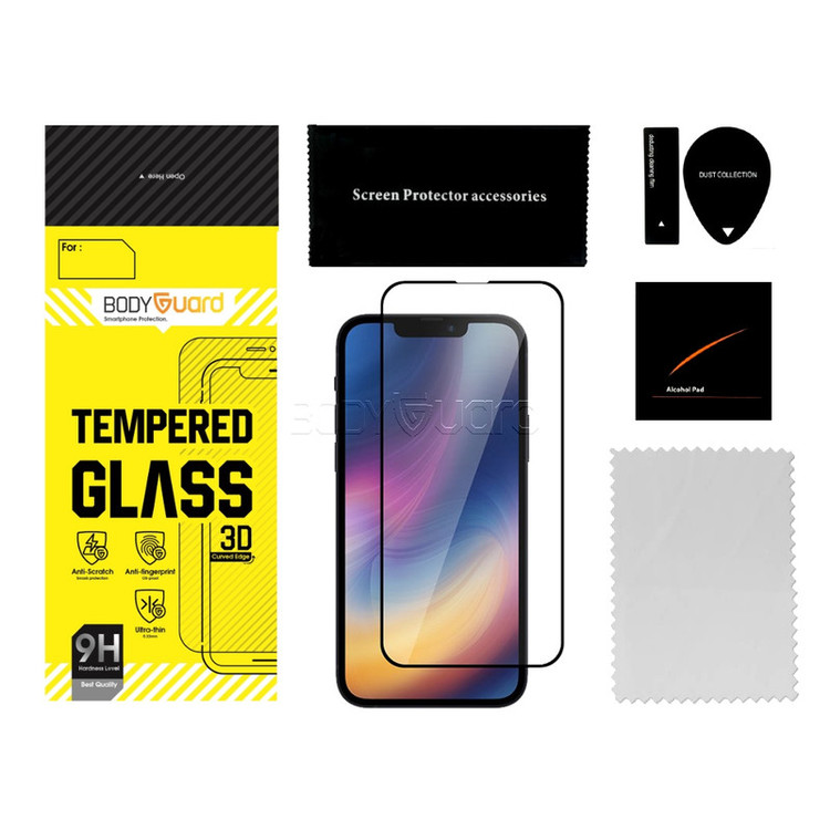 محافظ صفحه نمایش بادیگارد مدل FIP مناسب برای گوشی موبایل اپل iPhone 13