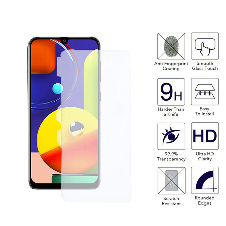 محافظ صفحه نمایش و پشت گوشی بوف مدل HgC15 مناسب برای گوشی موبایل سامسونگ Galaxy A50s