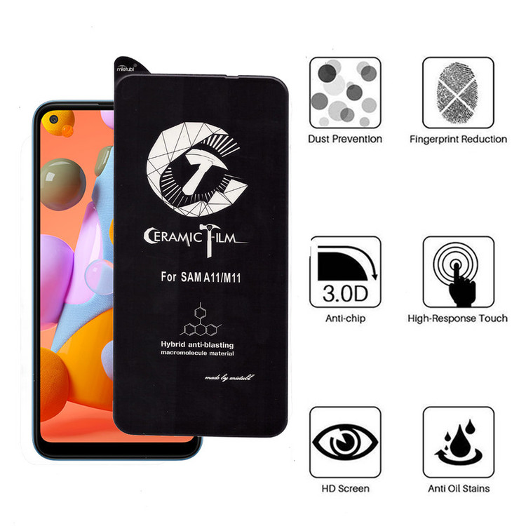 محافظ صفحه نمایش سرامیکی بوف مدل CF9 مناسب برای گوشی موبایل سامسونگ Galaxy A11