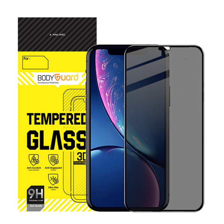 محافظ صفحه نمایش حریم شخصی بادیگارد مدل PIP مناسب برای گوشی موبایل اپل iPhone X