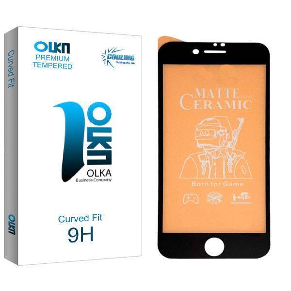 محافظ صفحه نمایش کولینگ مدل Olka glass مناسب برای گوشی موبایل اپل Iphone 7/ 8