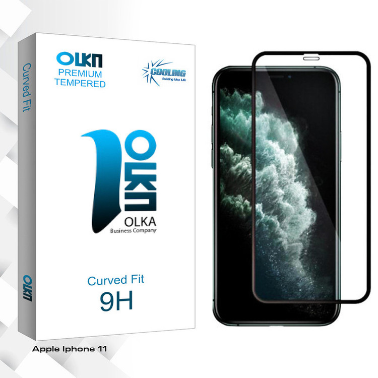محافظ صفحه نمایش سرامیکی کولینگ مدل Olka glass مناسب برای گوشی موبایل اپل Iphone 11