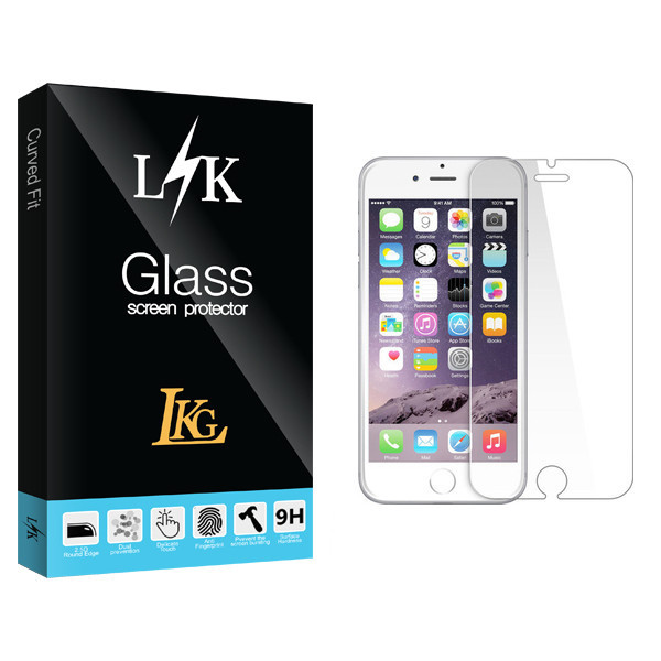 محافظ صفحه نمایش نانو ال کا جی مدل LK Glass مناسب برای گوشی موبایل اپل iPhone 7 / 8 plus