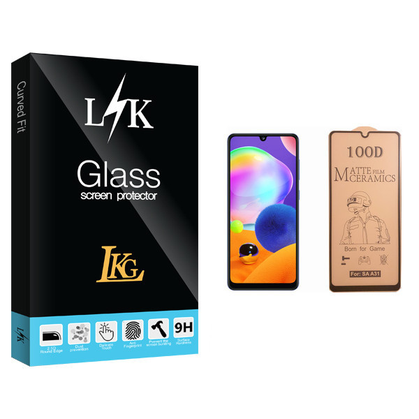 محافظ صفحه نمایش سرامیکی ال کا جی مدل LK Glass مناسب برای گوشی موبایل سامسونگ Galaxy A31