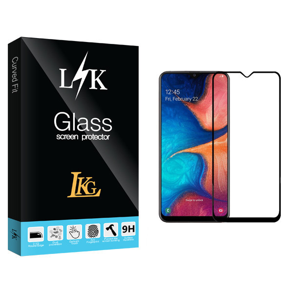 محافظ صفحه نمایش ال کا جی مدل LK Glass مناسب برای گوشی موبایل سامسونگGLAXY A20