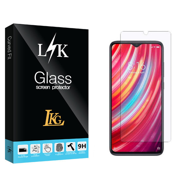 محافظ صفحه نمایش ال کا جی مدل LK Glass مناسب برای گوشی موبایل شیائومی Redmi Note 8