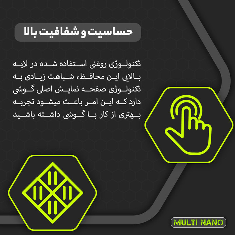محافظ صفحه نمایش خودرو مولتی نانو مدل X-S2N مناسب برای هایما S7 Plus بسته دو عددی