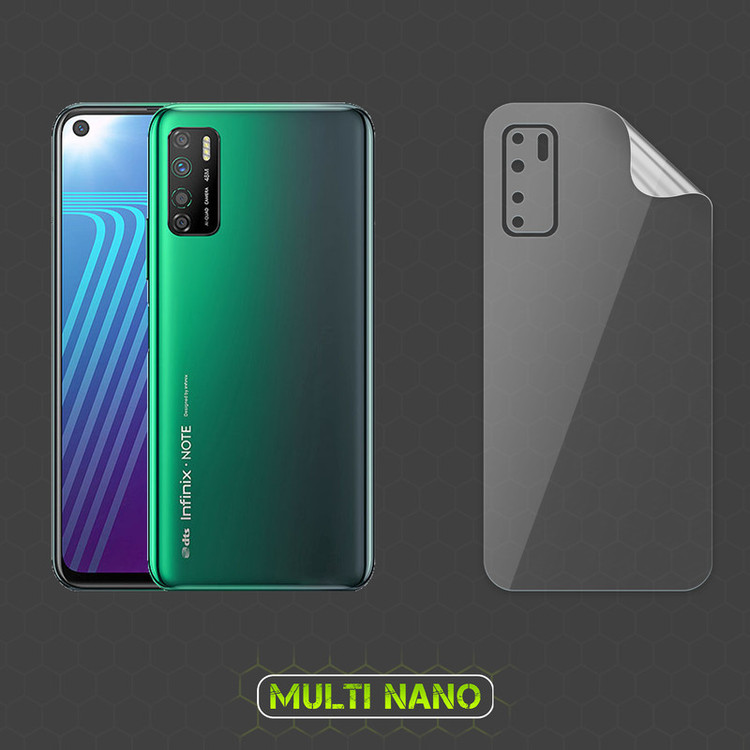 محافظ صفحه نمایش مولتی نانو مدل X-SFT مناسب برای گوشی موبایل انفینیکس Note 7 Lite به همراه محافظ پشت گوشی