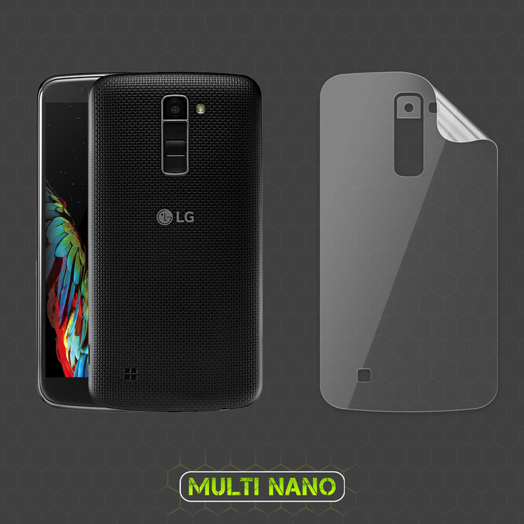 محافظ صفحه نمایش مولتی نانو مدل X-SFT مناسب برای گوشی موبایل ال جی K10 به همراه محافظ پشت