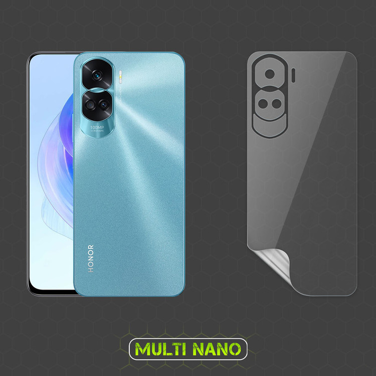 محافظ صفحه نمایش مولتی نانو مدل X-SFT مناسب برای گوشی موبایل آنر 90 Lite به همراه محافظ پشت