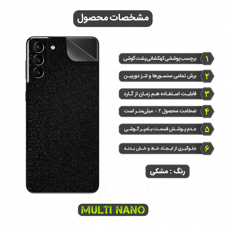 محافظ صفحه نمایش مولتی نانو مدل X-SFG مناسب برای گوشی موبایل سامسونگ Galaxy S21 Plus 5G به همراه برچسب پوششی