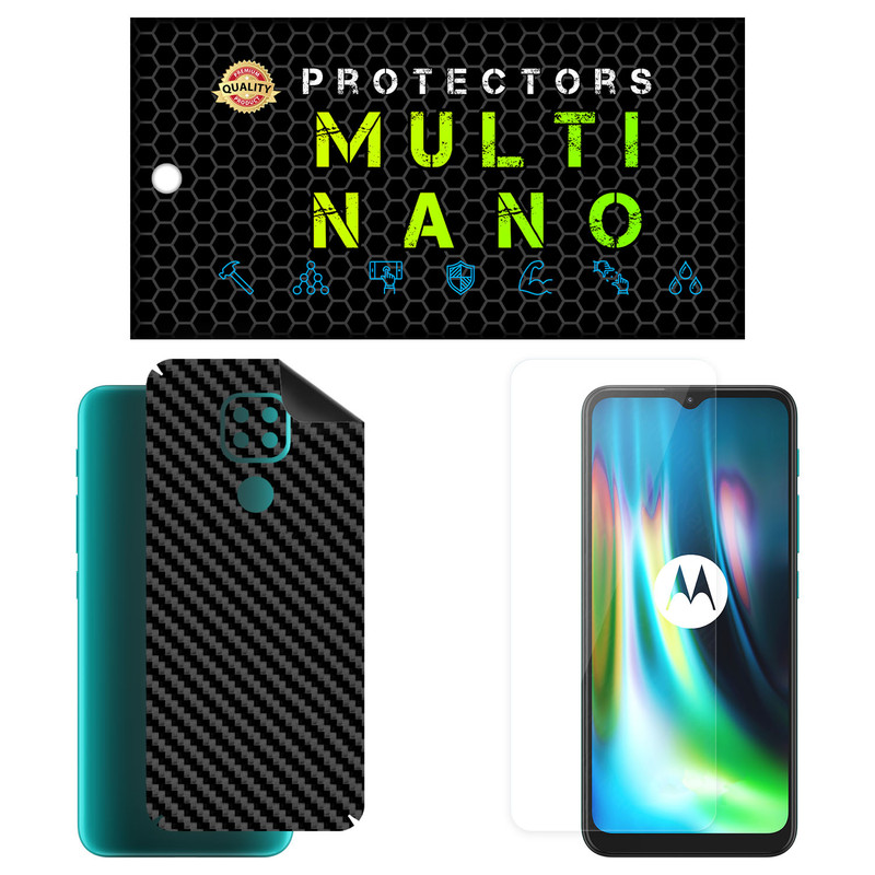 محافظ صفحه نمایش مولتی نانو مدل X-SFC مناسب برای گوشی موبایل موتورولا Moto G9 Play به همراه برچسب پوششی