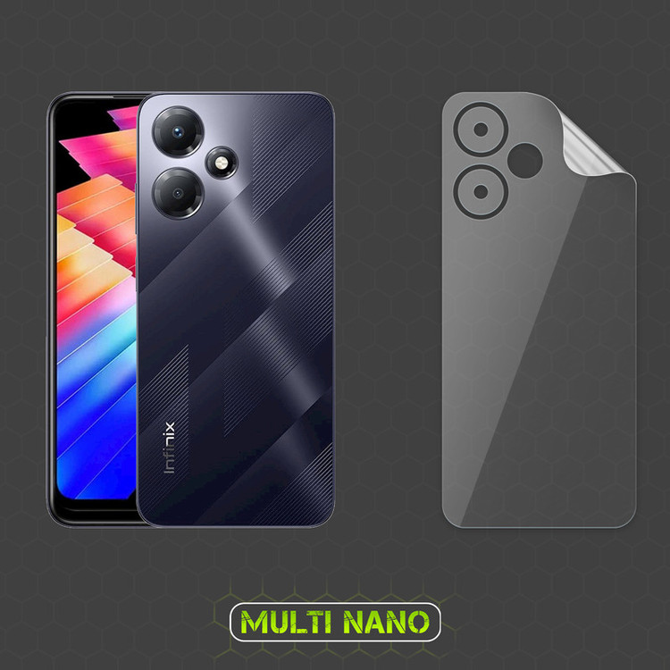 محافظ صفحه نمایش مولتی نانو مدل X-SFT مناسب برای گوشی موبایل اینفینیکس Hot 30 Play NFC به همراه محافظ پشت
