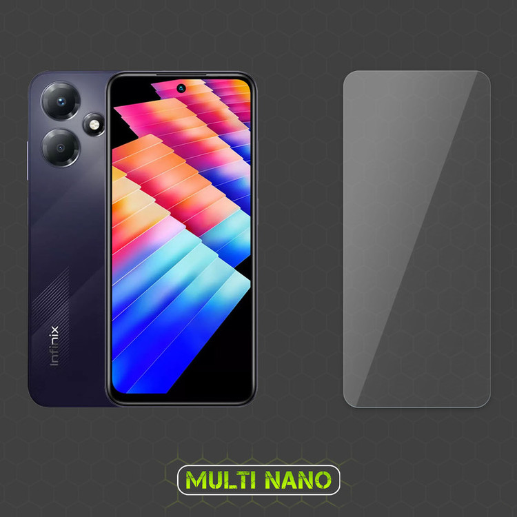 محافظ صفحه نمایش مولتی نانو مدل X-SFT مناسب برای گوشی موبایل اینفینیکس Hot 30 Play NFC به همراه محافظ پشت