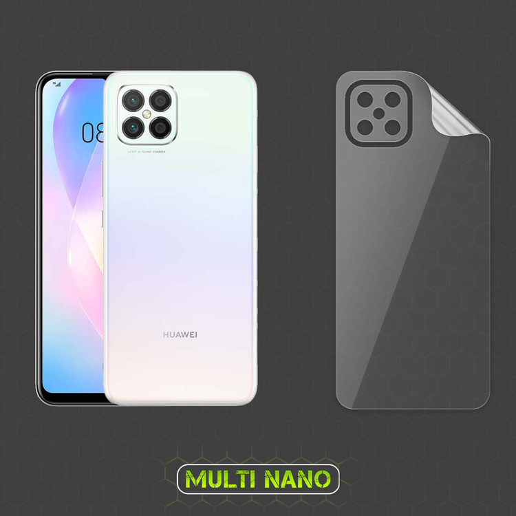محافظ صفحه نمایش مولتی نانو مدل X-SFT مناسب برای گوشی موبایل هوآوی Nova 8 SE 4G به همراه محافظ پشت