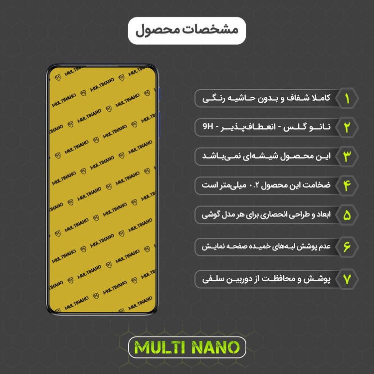محافظ صفحه نمایش مولتی نانو مدل X-S2N مناسب برای گوشی موبایل موتورولا Moto G51 بسته دو عددی