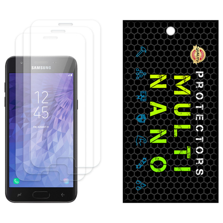 محافظ صفحه نمایش مولتی نانو مدل X-S3N مناسب برای گوشی موبایل سامسونگ Galaxy J3 2018 بسته سه عددی