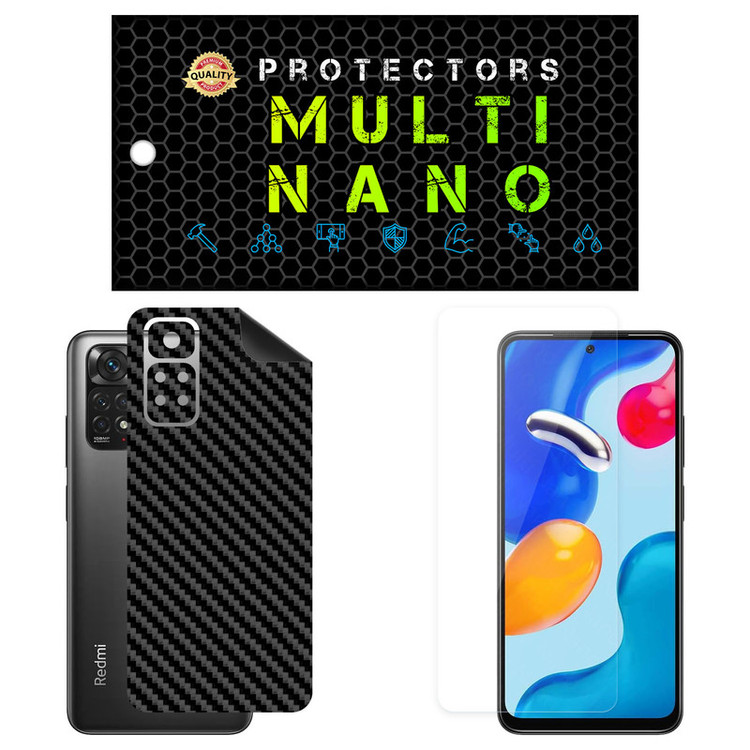 محافظ صفحه نمایش مولتی نانو مدل X-SFC مناسب برای گوشی موبایل شیائومی Redmi Note 11 به همراه برچسب پوششی