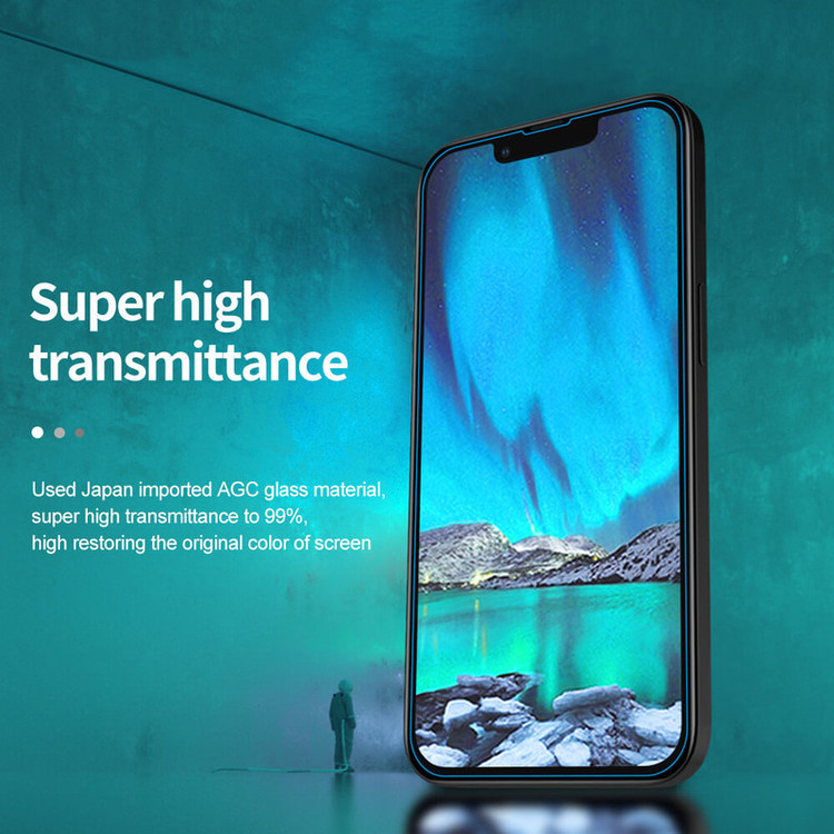 محافظ صفحه نمایش 5D بوف مدل FP33 مناسب برای گوشی موبایل اپل Iphone 13