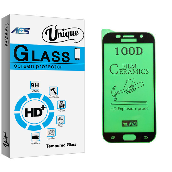 محافظ صفحه نمایش سرامیکی ای اف اس مدل Unique Glass مناسب برای گوشی موبایل سامسونگ Galaxy A5 2017/ A520