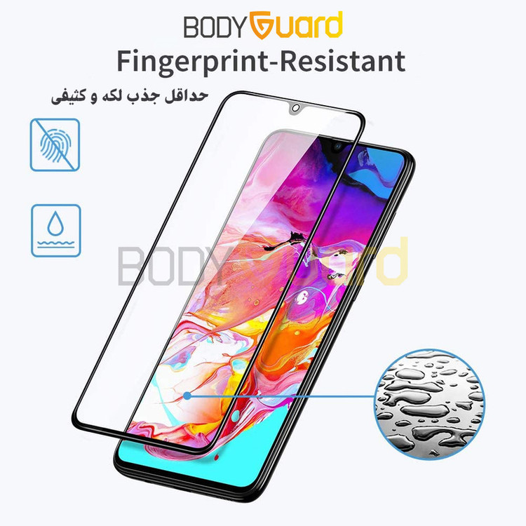 محافظ صفحه نمایش بادیگارد مدل FS مناسب برای گوشی موبایل سامسونگ Galaxy A12