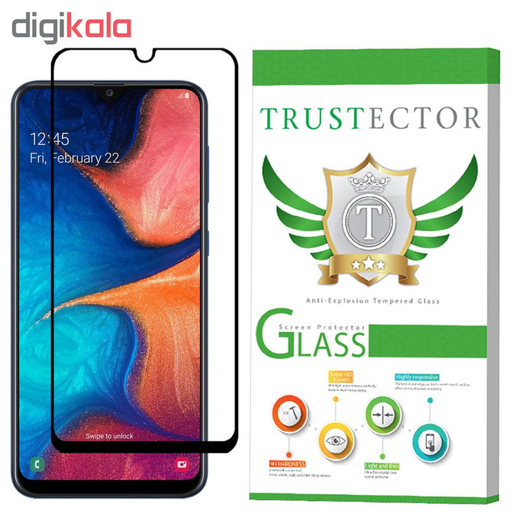محافظ صفحه نمایش تراستکتور مدل GSS مناسب برای گوشی موبایل سامسونگ Galaxy A20