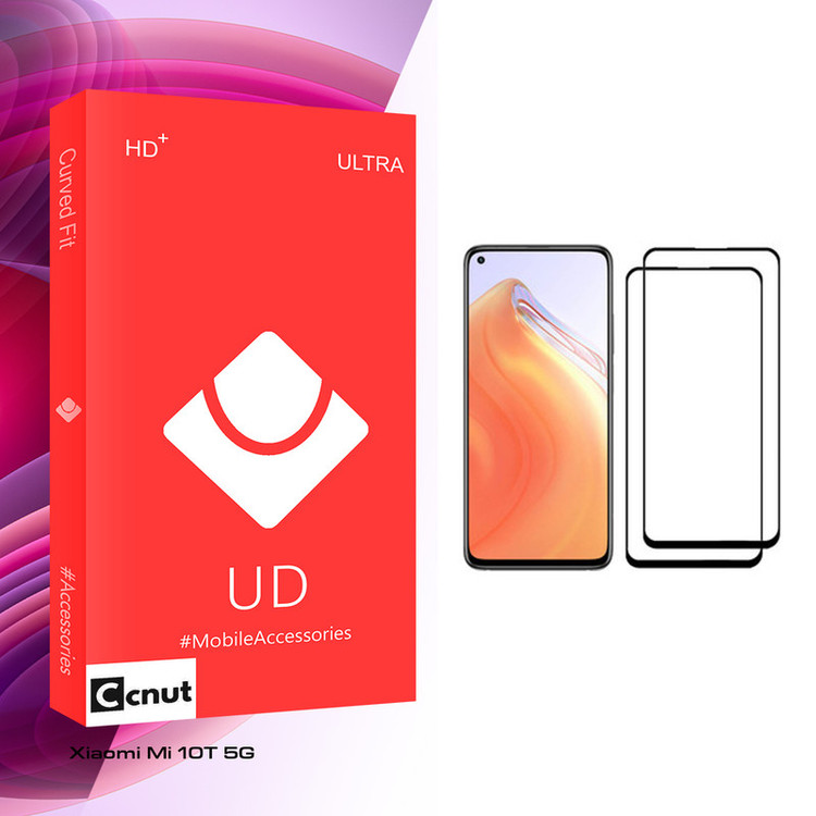 محافظ صفحه نمایش کوکونات مدل UD Glass مناسب برای گوشی موبایل شیائومی Mi 10T 5G بسته دو عددی
