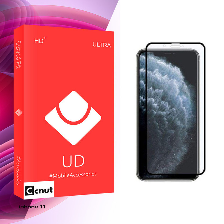 محافظ صفحه نمایش کوکونات مدل UD Glass مناسب برای گوشی موبایل اپل iphone 11