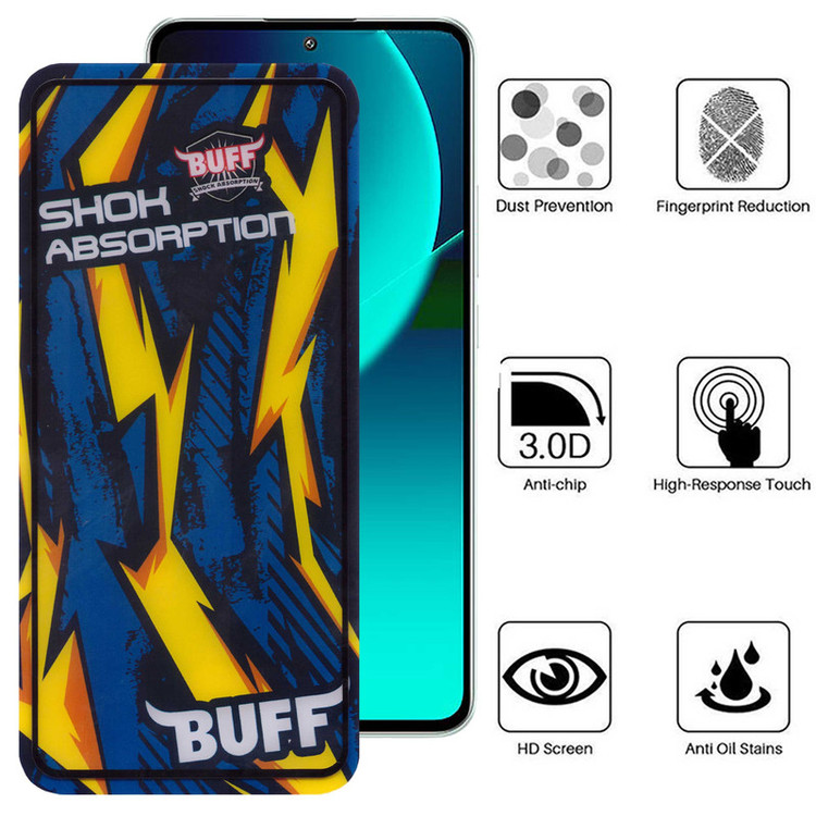 محافظ صفحه نمایش بوف مدل Shock-Shock مناسب برای گوشی موبایل شیائومی 13T Pro / 13T / Redmi K60 Ultra