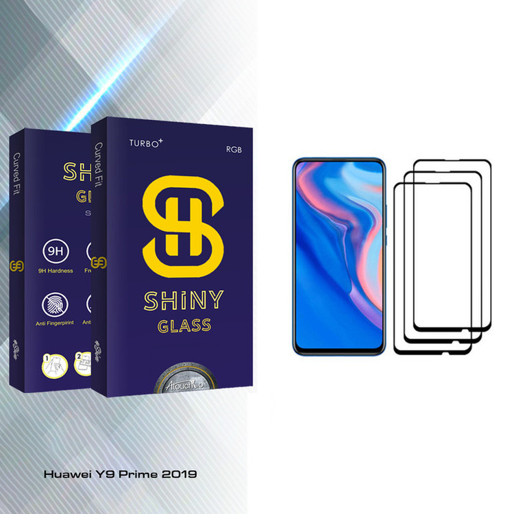 محافظ صفحه نمایش آتوچبو مدل Shiny Glass مناسب برای گوشی موبایل هوآوی Y9 Prime 2019 بسته سه عددی