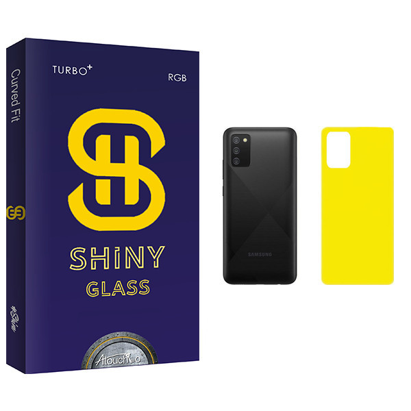 محافظ پشت گوشی آتوچبو مدل Shiny Glass مناسب برای گوشی موبایل سامسونگ Galaxy A02s