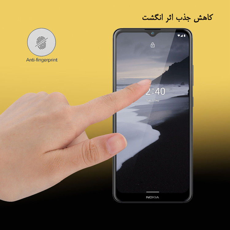 محافظ صفحه نمایش هورس مدل FUL-H مناسب برای گوشی موبایل نوکیا 2.4