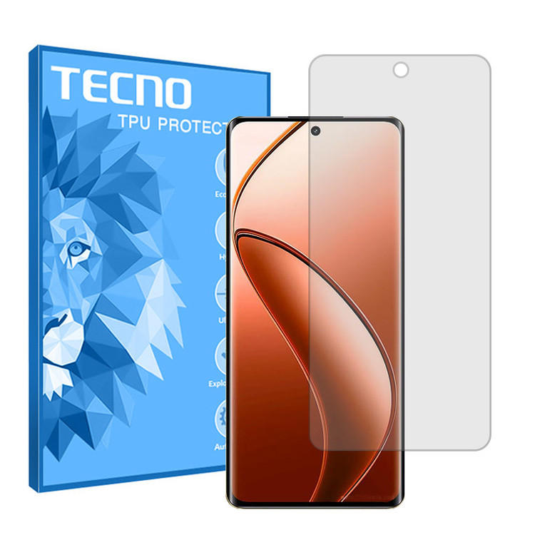 محافظ صفحه نمایش شفاف تکنو مدل HyGEL مناسب برای گوشی موبایل ریلمی Plus 12Pro